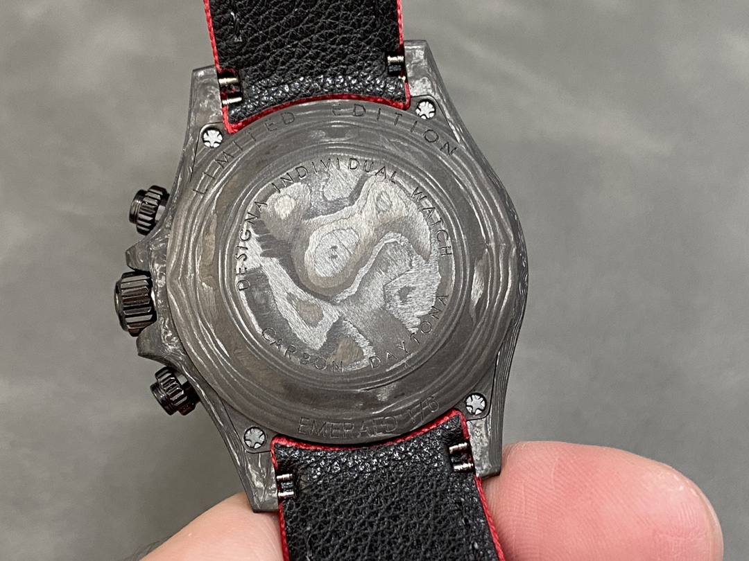 Rolex Daytona Diw Black Carbon Lucky Player (casino) 40mm Oyster