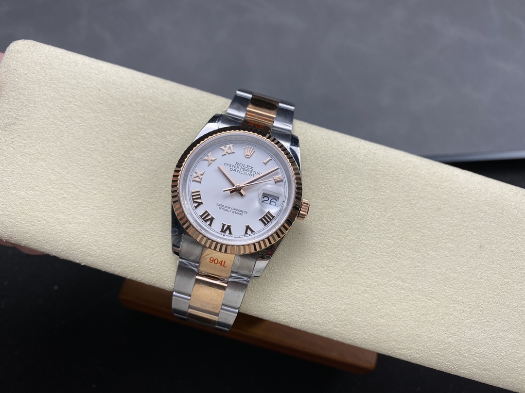 Rolex Datejust 36 Oystersteel and Everose Gold m126231 0016