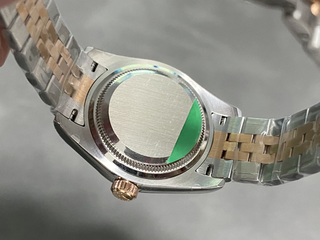 Rolex Datejust 28 Chocolate Index Steel & Rose Gold m279171 0017