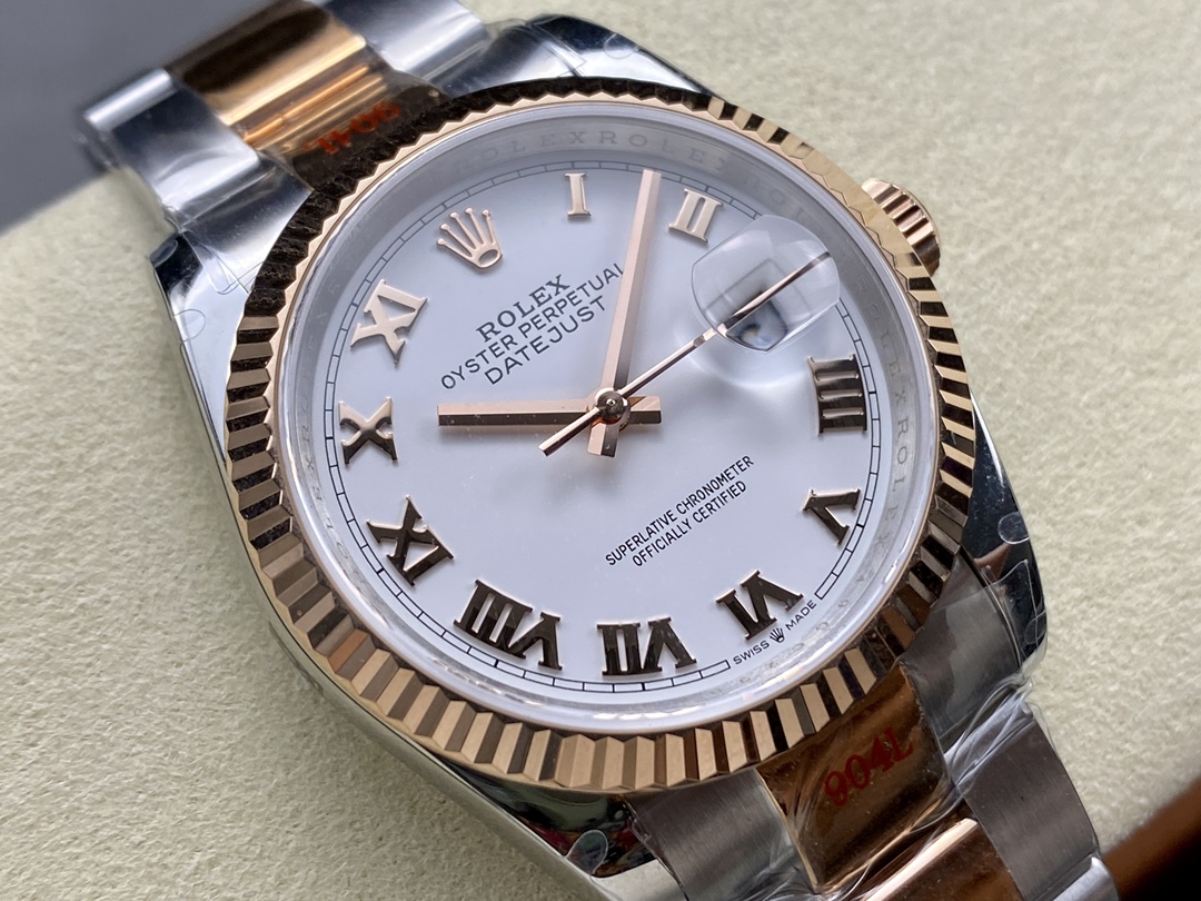 Rolex Datejust 36 Oystersteel and Everose Gold m126231 0016