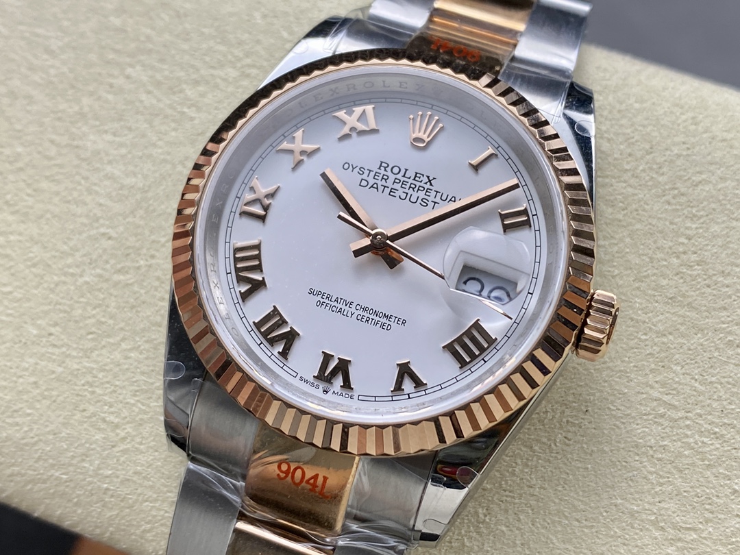 Rolex Datejust 36 Oystersteel and Everose Gold m126231 0016