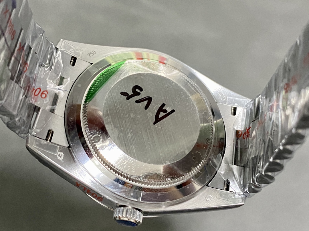 Rolex Day Date 40 Platinum Black Dial M228236 0003 Men's Watch