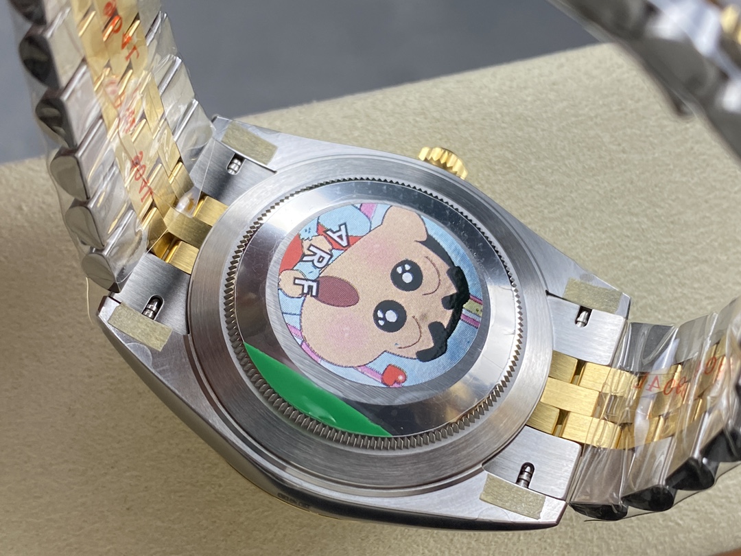 Rolex Datejust 126333 0018 41mm White Mother of Pearl Diamond Dial Men's Watch