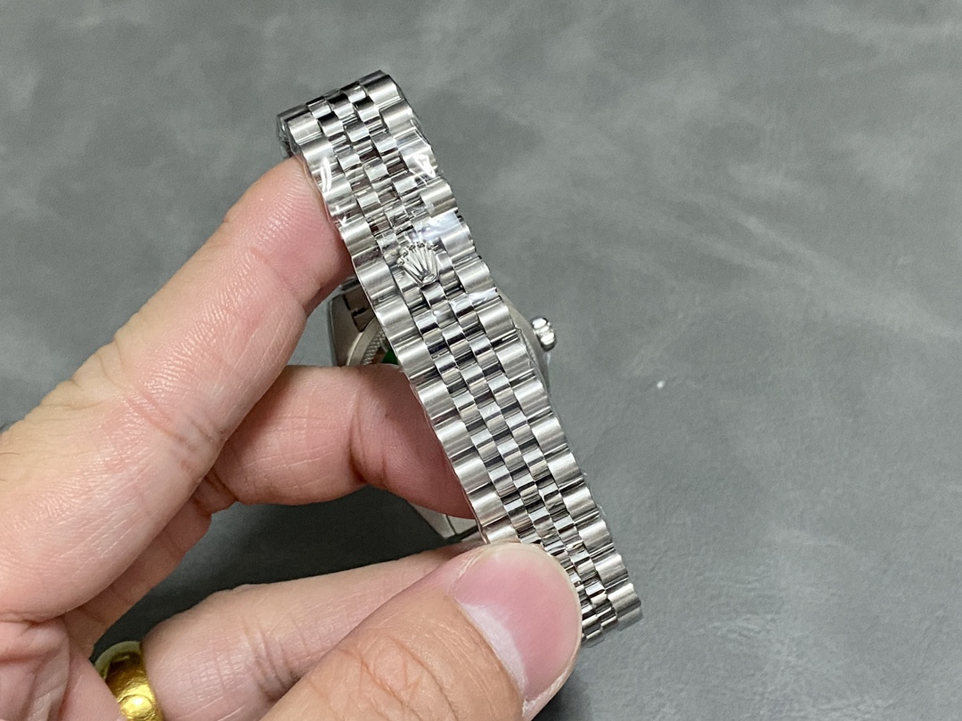 Rolex Datejust m178274 Black Diamond Dial Fluted Bezel 31MM Lady Replica Watch