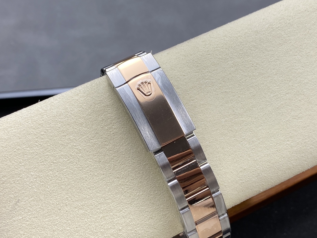 Rolex Datejust 41 Steel and Everose Gold Wimbledon Dial Oster Band m126331 0015