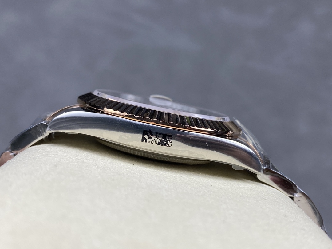 Rolex Datejust 41 Steel and Everose Gold Wimbledon Dial Oster Band m126331 0015