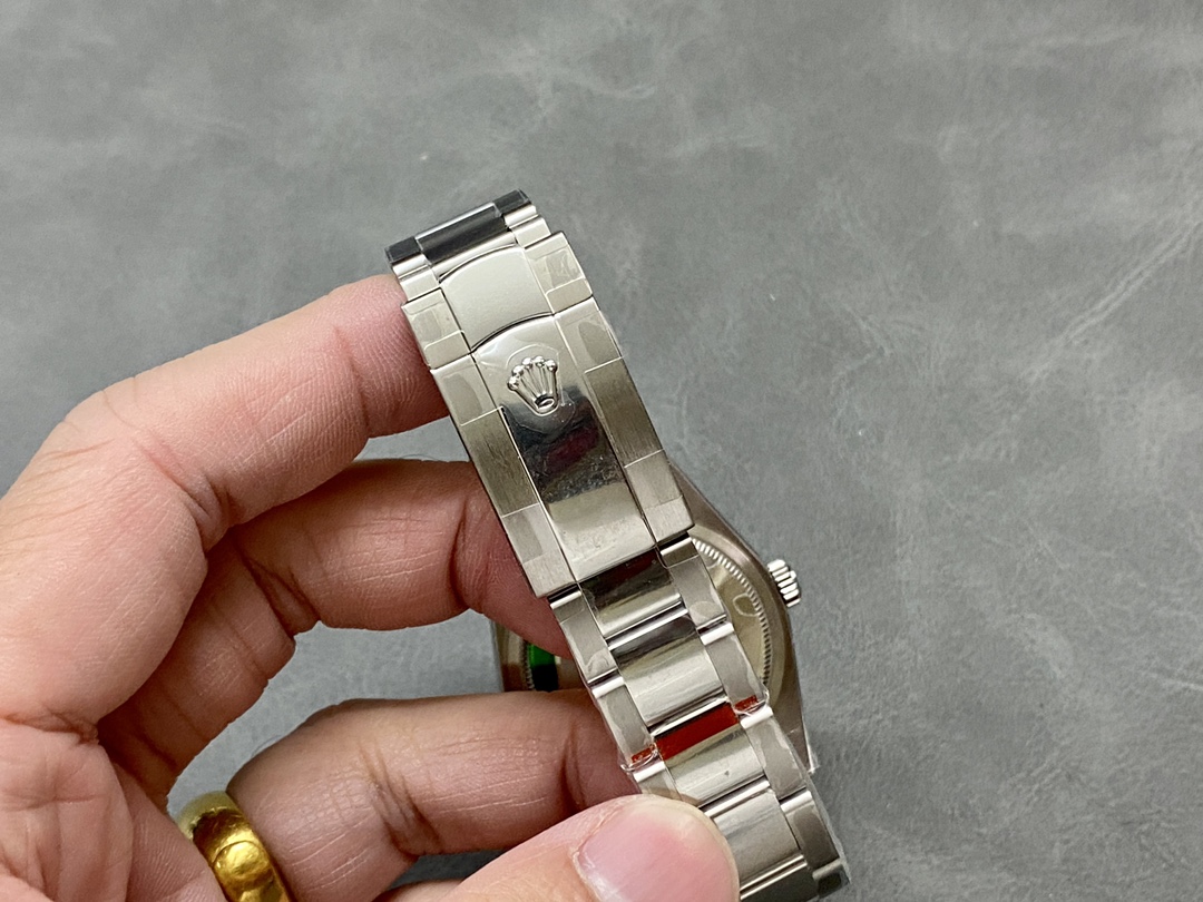 Rolex Datejust 126200 Green Index Dial Stainless steel 36MM Unisex Replica Watch