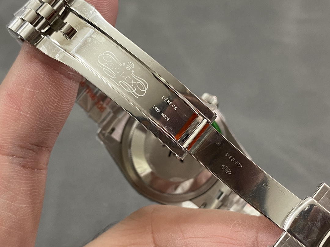 Rolex Datejust 126200 Blue Index Dial Jubilee Stainless Steel 36MM Unisex Replica Watch