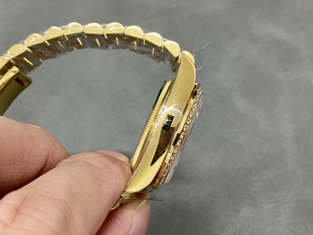 Rolex Datejust 31mm Yellow Gold Black Dial 178288 0011 Ladies Watch