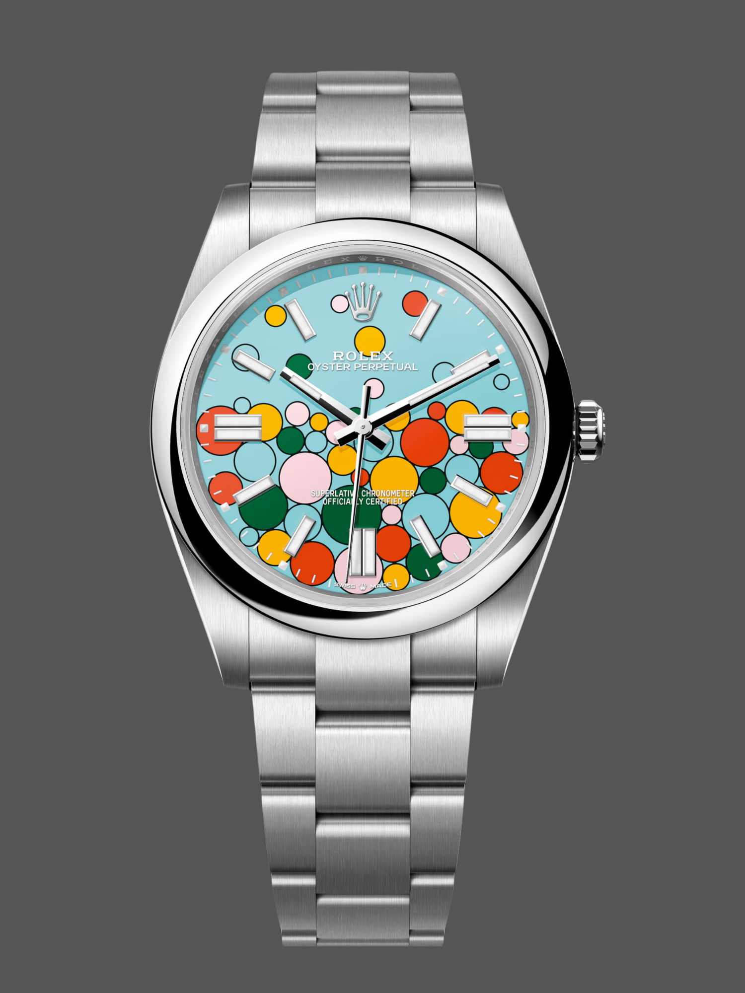 Rolex Oyster Perpetual 41mm Blue Dial Stainless Steel m124300-0008