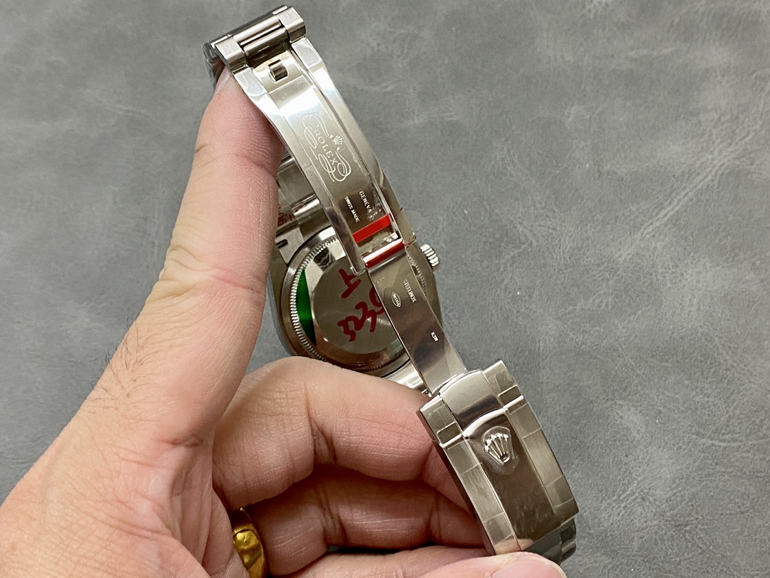 Rolex Datejust 126200 Green Index Dial Stainless steel 36MM Unisex Replica Watch