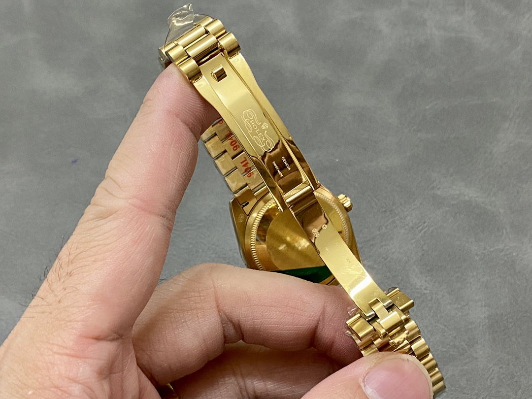 Rolex Datejust 31mm Yellow Gold Black Dial 178288 0011 Ladies Watch