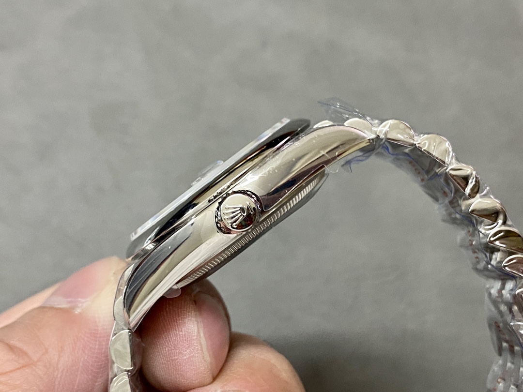 Rolex Datejust m126200 0017 Grey Wimbledon dial Stainless Steel 36MM Unisex Replica Watch