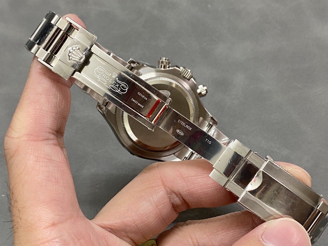 Rolex Daytona 116520 Stainless Steel Case Black Dial 40MM Mens Replica Watch