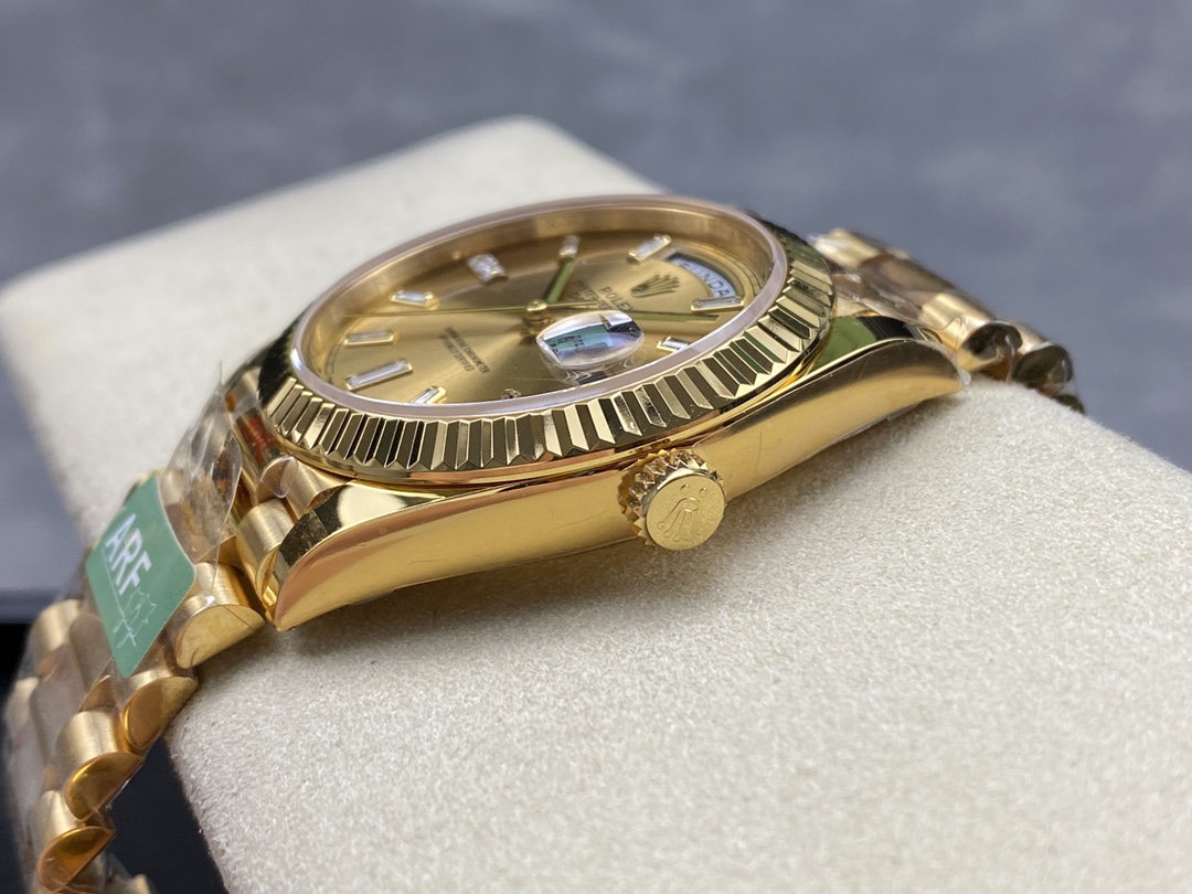 Rolex Day Date 40 Yellow Gold Champagne Dial m228238 0005