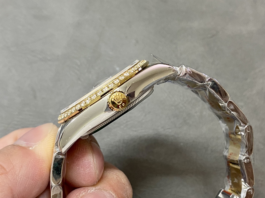 Rolex Datejust 36 Yellow Gold Black Dial m126283rbr 0008