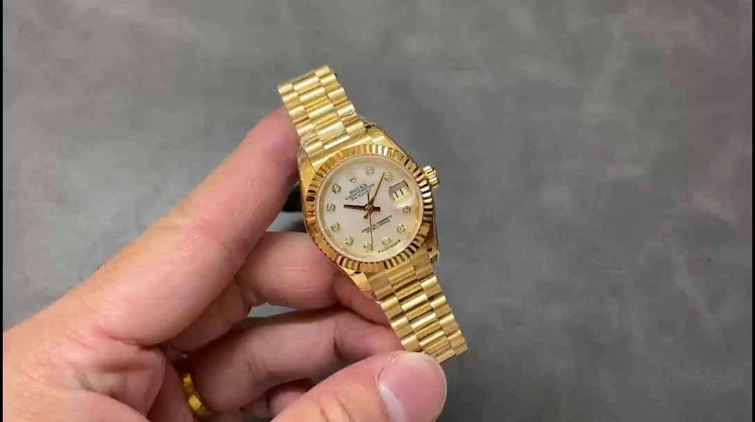 Rolex Datejust m279178 0025 Mother Of Pearl Dial Fluted Bezel 28mm Lady Replica Watch