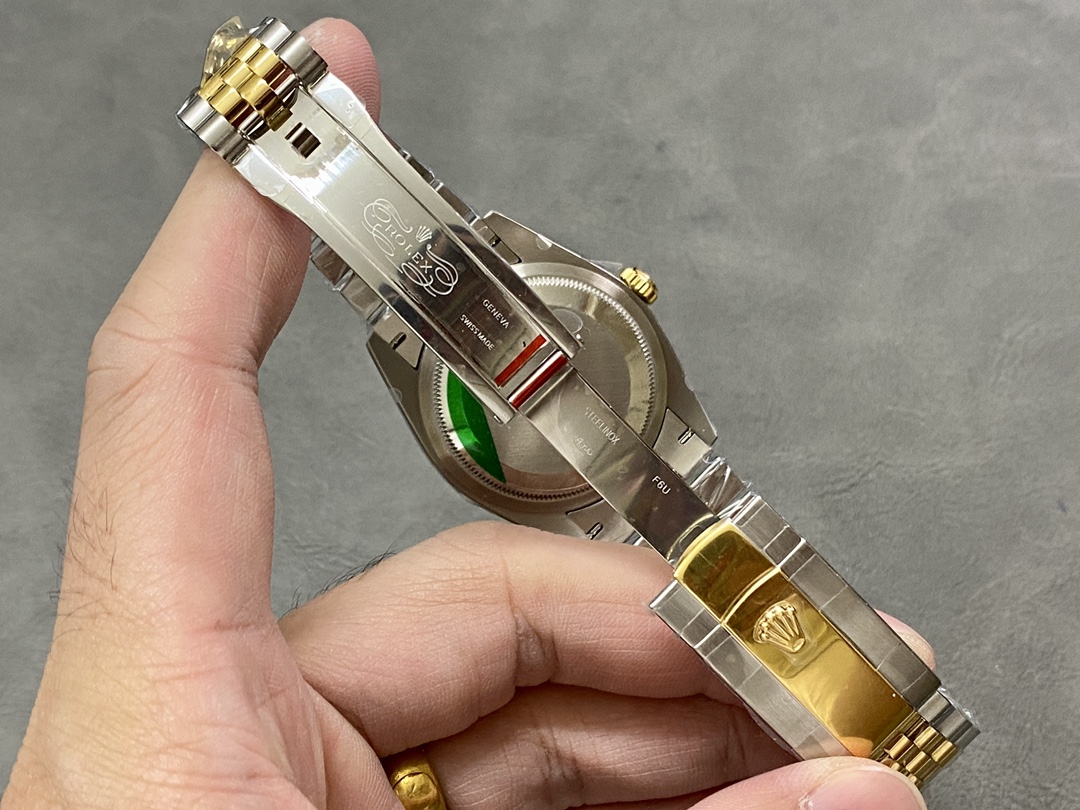 Rolex Datejust 36 Champagne Diamond 116203 0173 Women's Watch