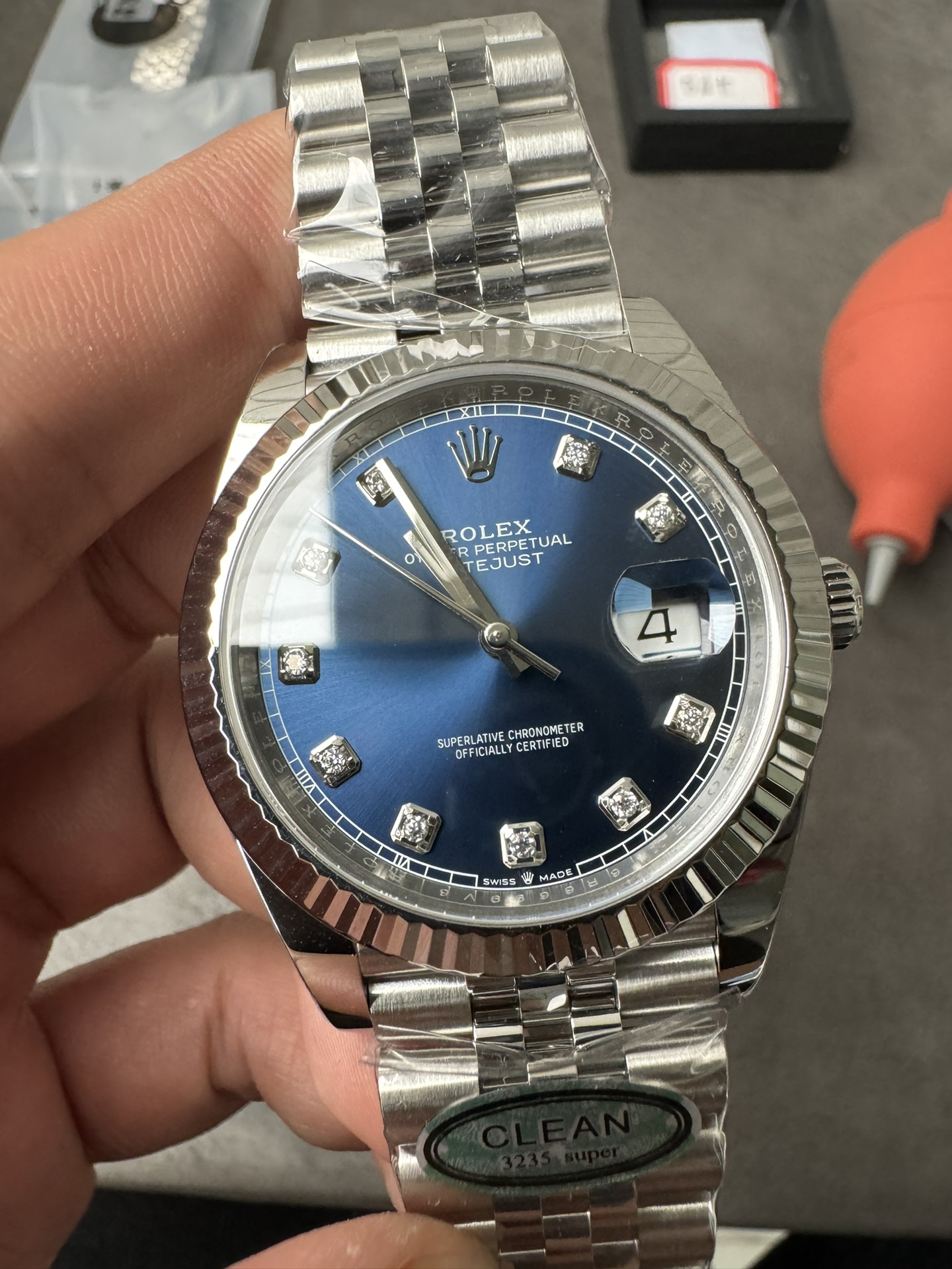 Rolex Datejust 41 White Gold Blue Dial 126334 0016