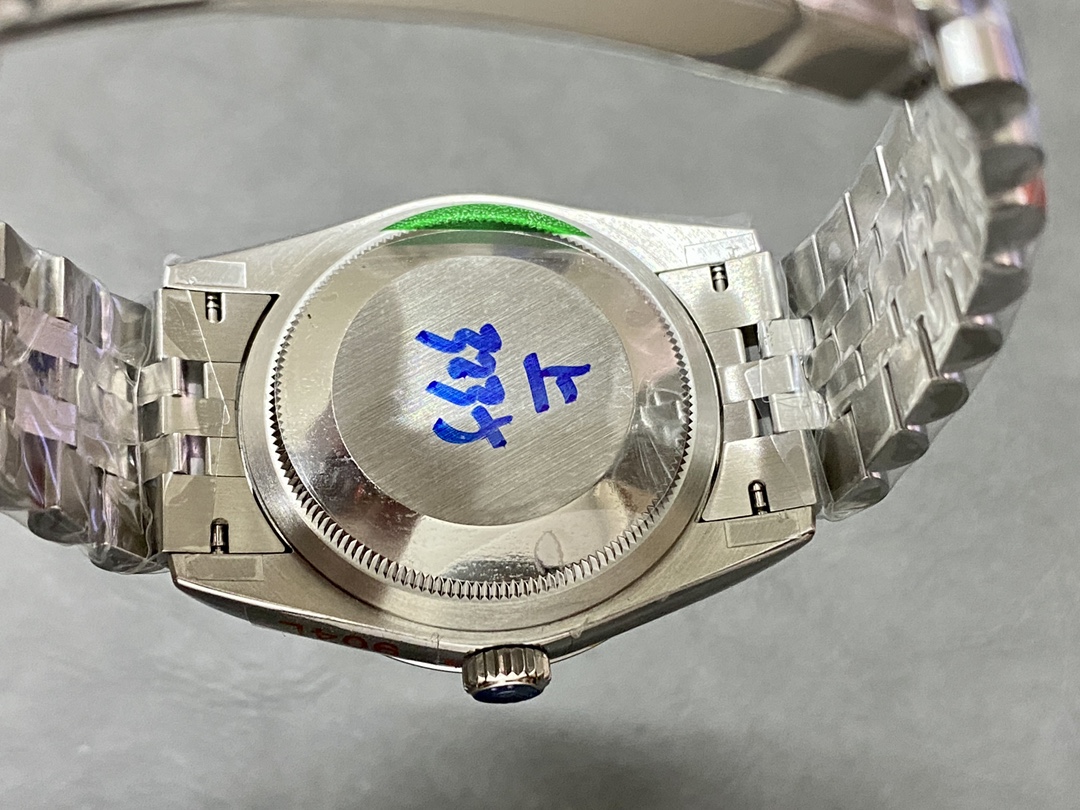 Rolex Datejust 116234 Stainless Steel Fluted Bezel Black Roman Dial 36mm Mens Replica Watch