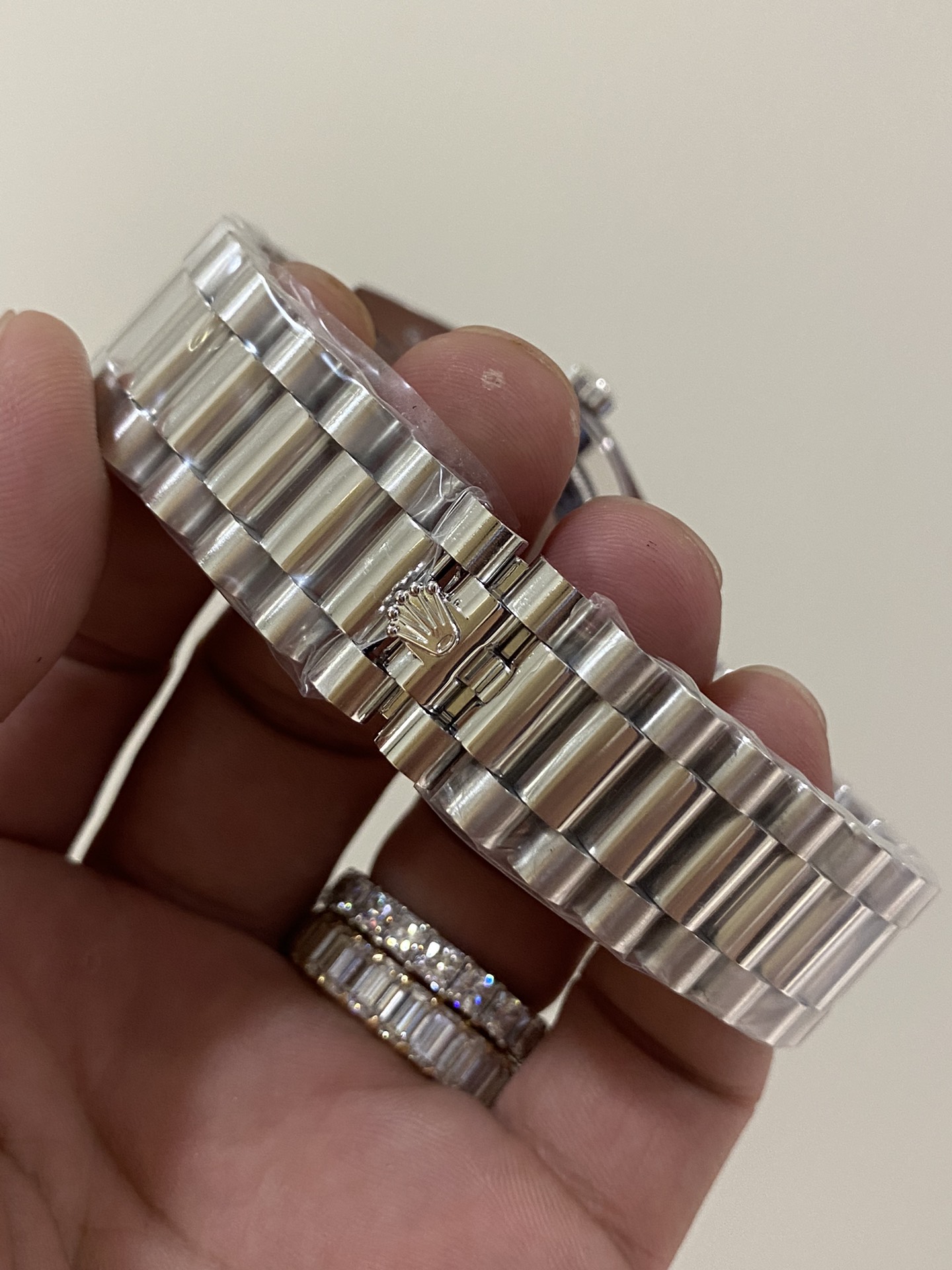 Rolex Day-Date 40 Platinum Meteorite Diamond Dial M228396TBR 0027 Men's Watch