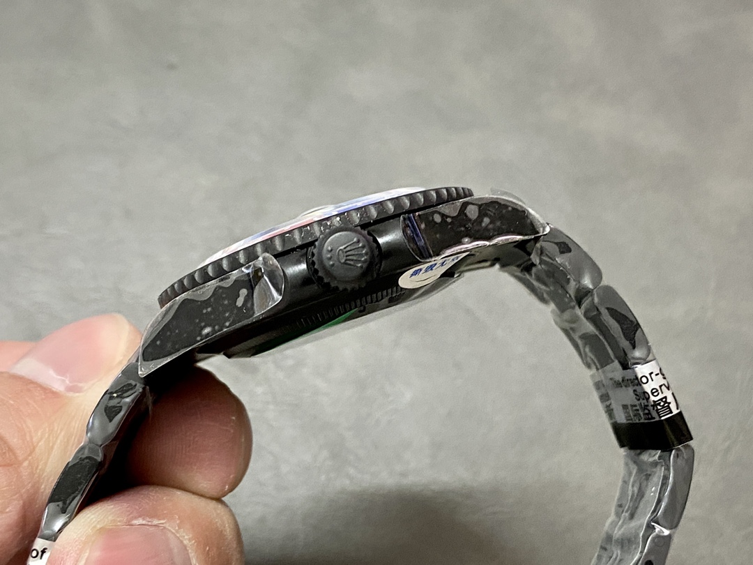 Rolex GMT Master II 40mm Pepsi 126710blro 0002 Black Dial