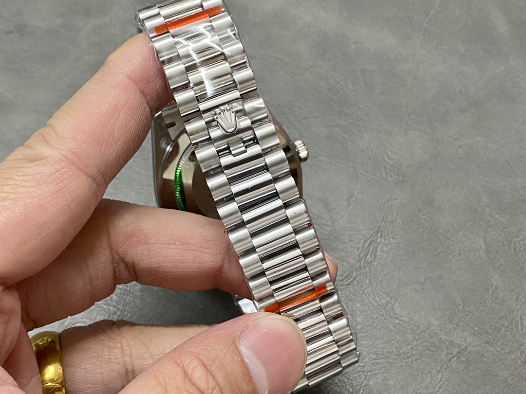 Rolex Day Date 40 18K White Gold Slate Dial M228239 0060 Men's Watch