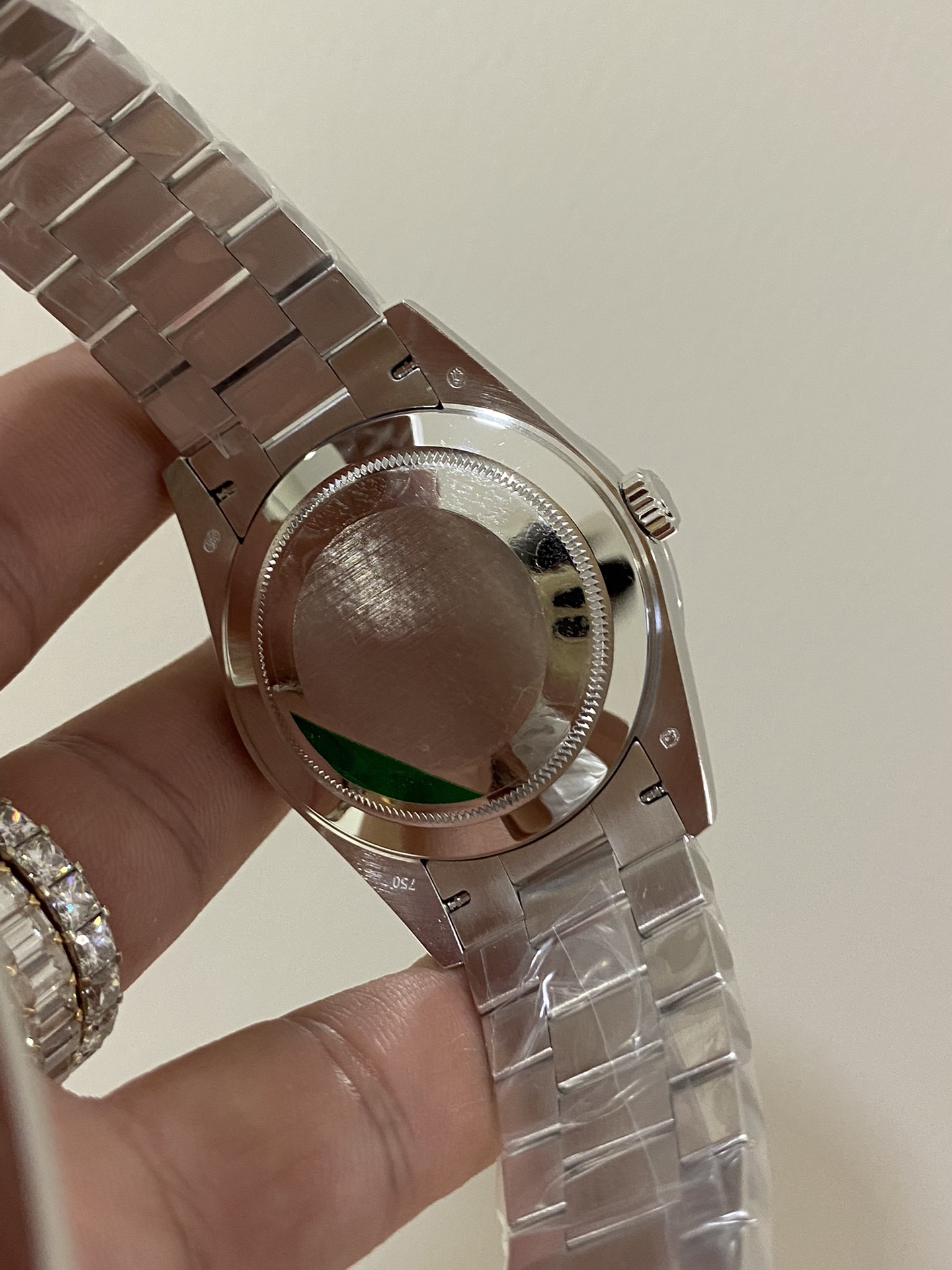 Rolex Day-Date 40 Platinum Meteorite Diamond Dial M228396TBR 0027 Men's Watch