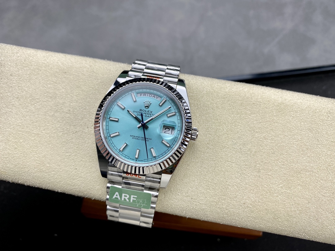 Rolex Day-Date 40 Ice Blue Dial m228236 0018 Men's Watch