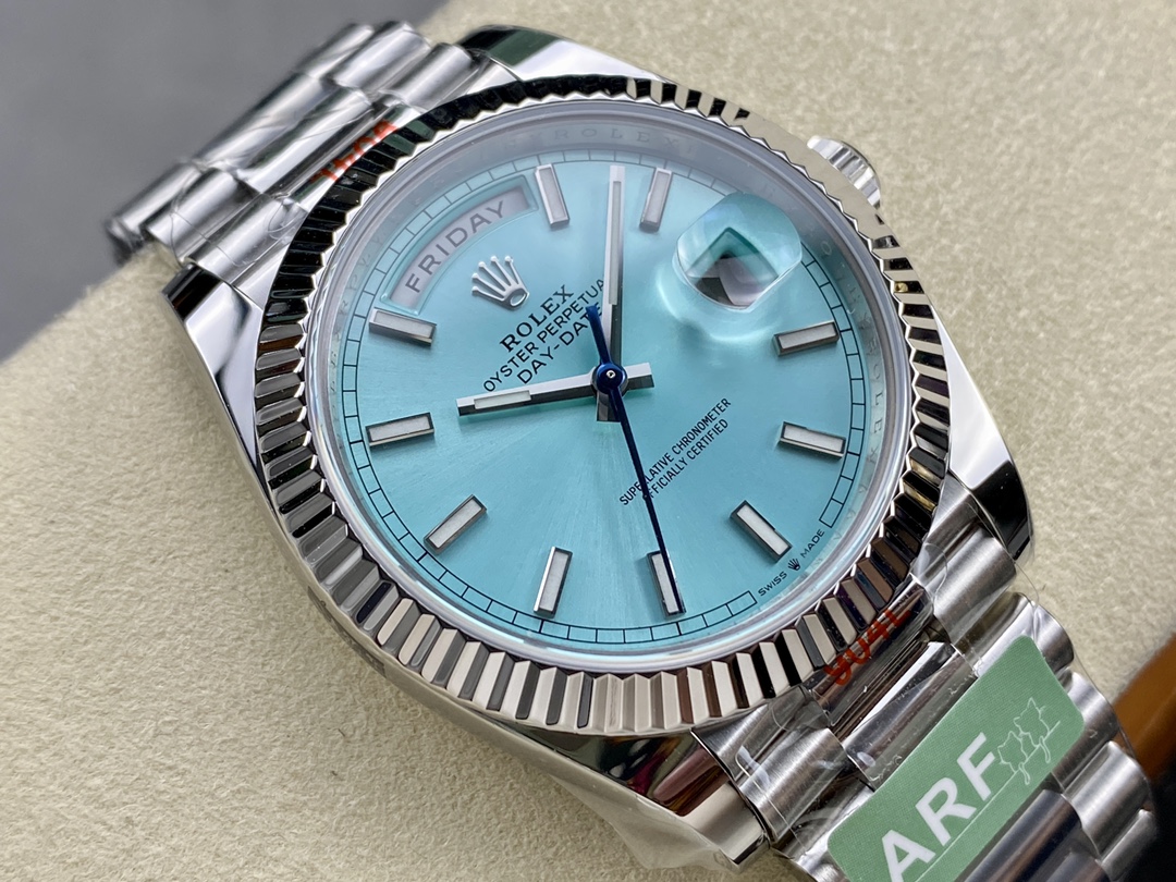 Rolex Day-Date 40 Ice Blue Dial m228236 0018 Men's Watch