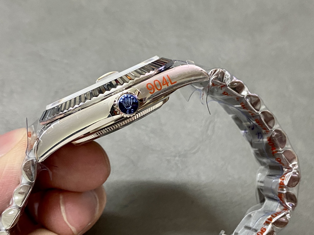 Rolex Day Date 40 18K White Gold Slate Dial M228239 0060 Men's Watch