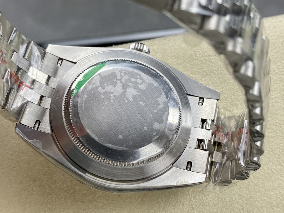 Rolex Datejust 41 Steel White Gold MOP Diamond Dial 126334 Men's Watch