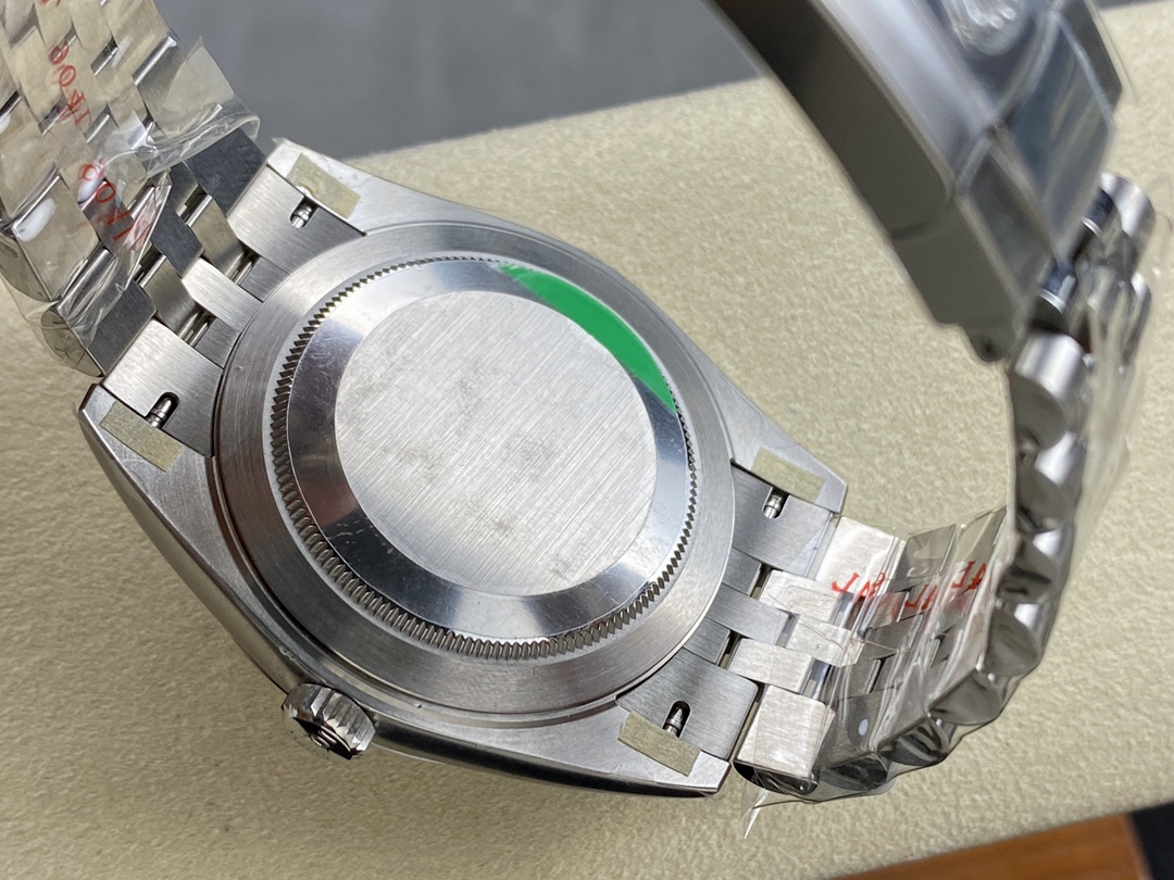 Rolex Datejust 41mm Black Diamond Dial White Rolesor Case m126334 0012 Men's Watch