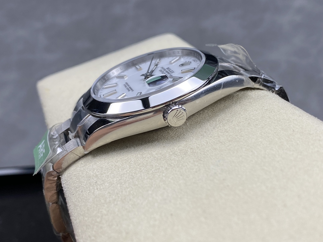 Rolex Datejust 41 Stainless Steel White Dial M126300 0005 Men's Watch