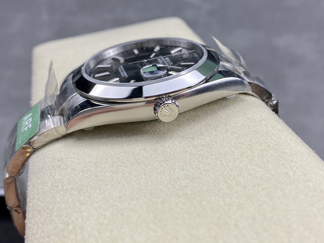 Rolex Datejust 41 Stainless Steel Slate Dial M126300 0007 Men's Watch