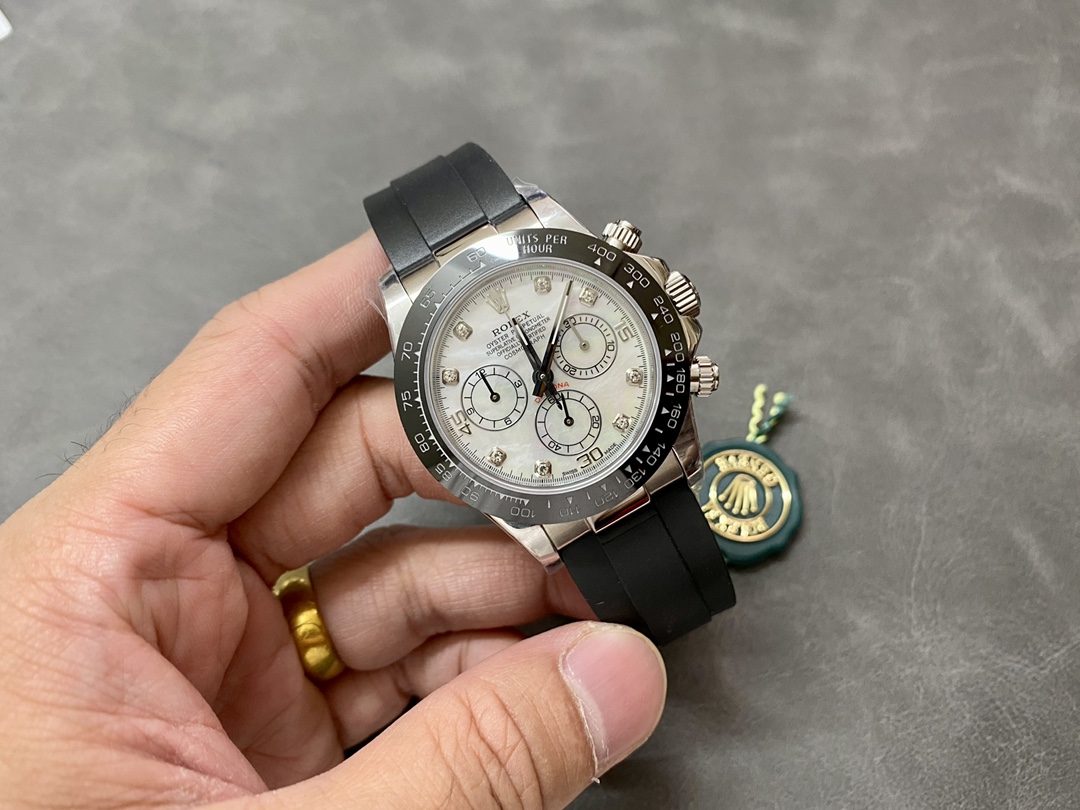 Rolex Cosmograph Daytona 116519 Mother of Pearl Dial 40mm Mens Replica Watch