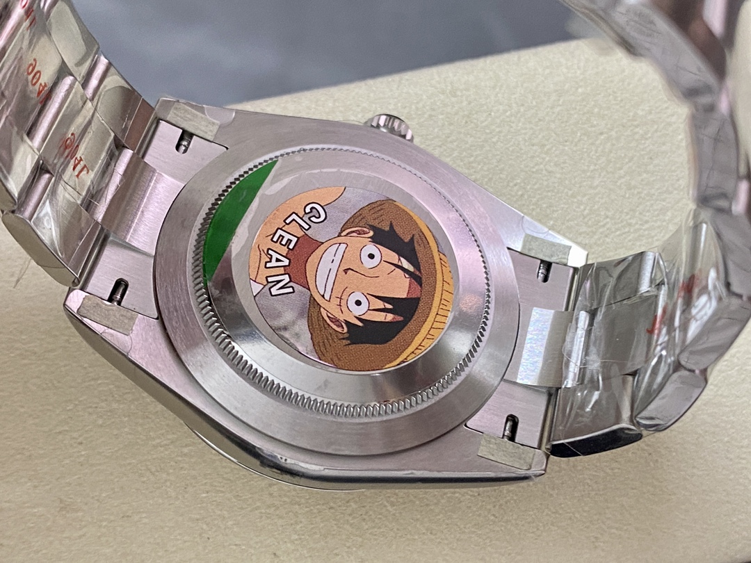 Rolex Oyster Perpetual Yellow Dial Oystersteel 124300 0004