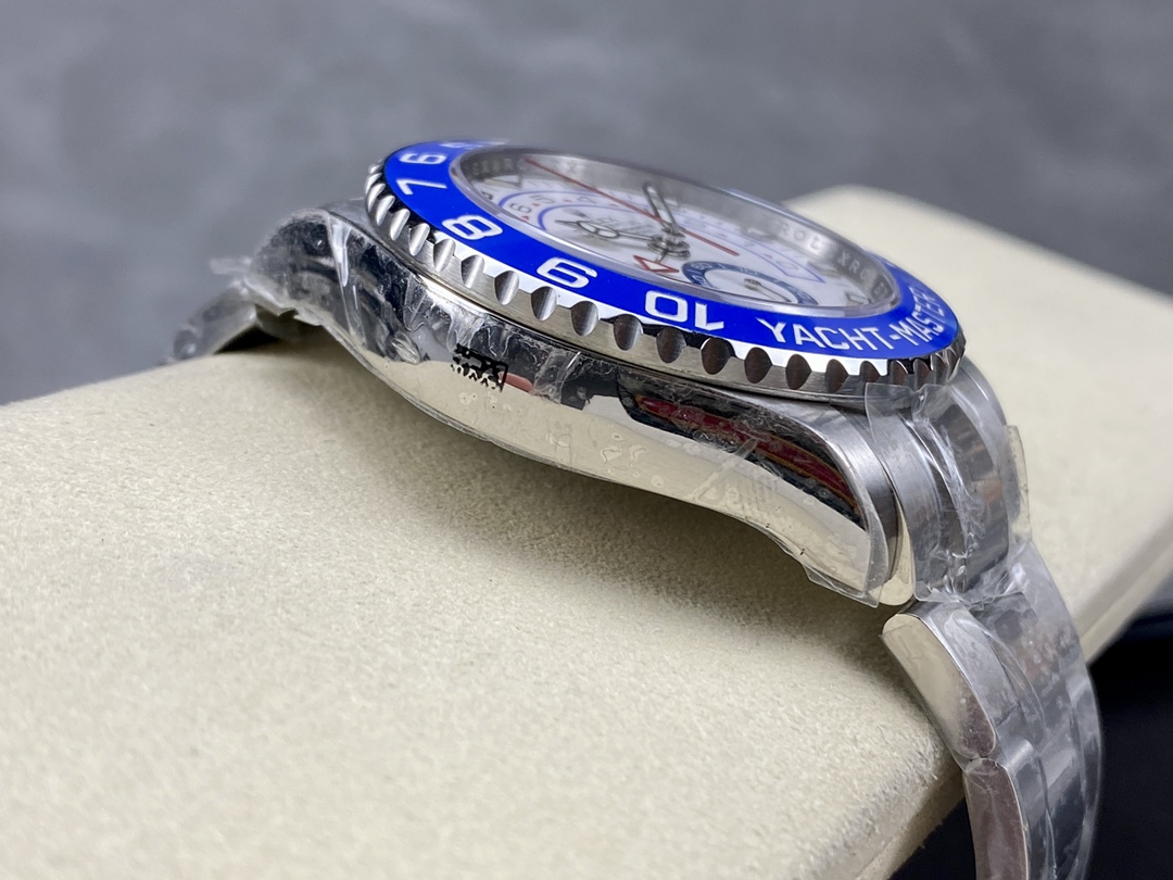 Rolex Yacht-Master II 116680 White Square Dial 44mm Mens Replica Watch