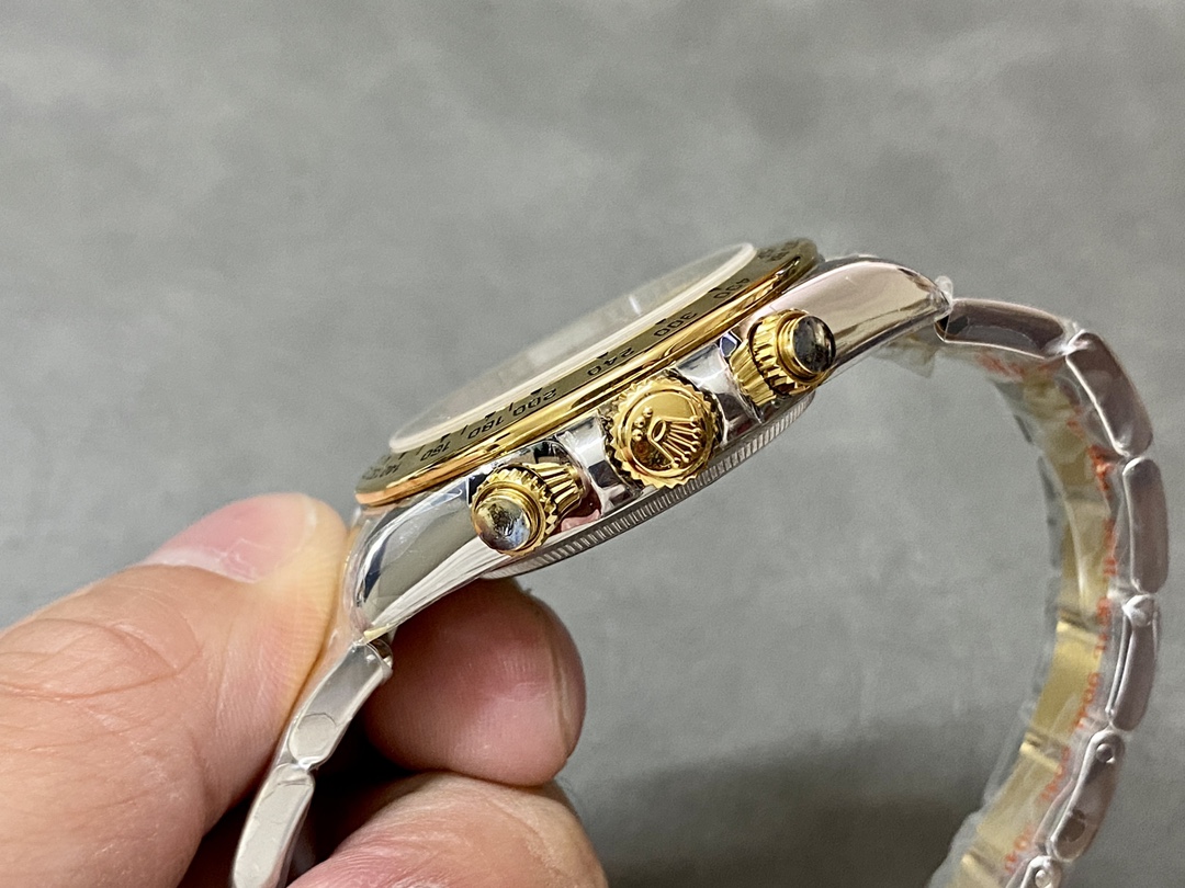 Rolex Cosmograph Daytona 116503 Yellow Gold Champagne Diamond Dial 40MM Mens Replica Watch