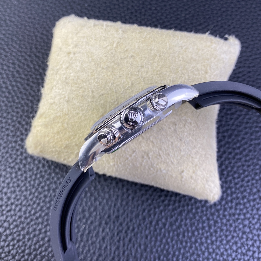 Rolex Daytona 116519 Sodalite Arabic Dial Blue Alligator Leather 40mm Mens Replica Watch