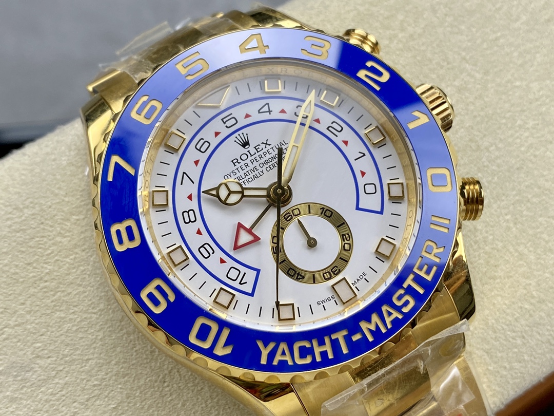 Rolex Yacht-Master II 116688 White Dial 44mm Mens replica watch