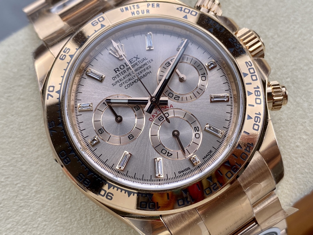 Rolex Daytona m116505 Everose Gold Sundust Pink Dial 40MM Mens Replica Watch