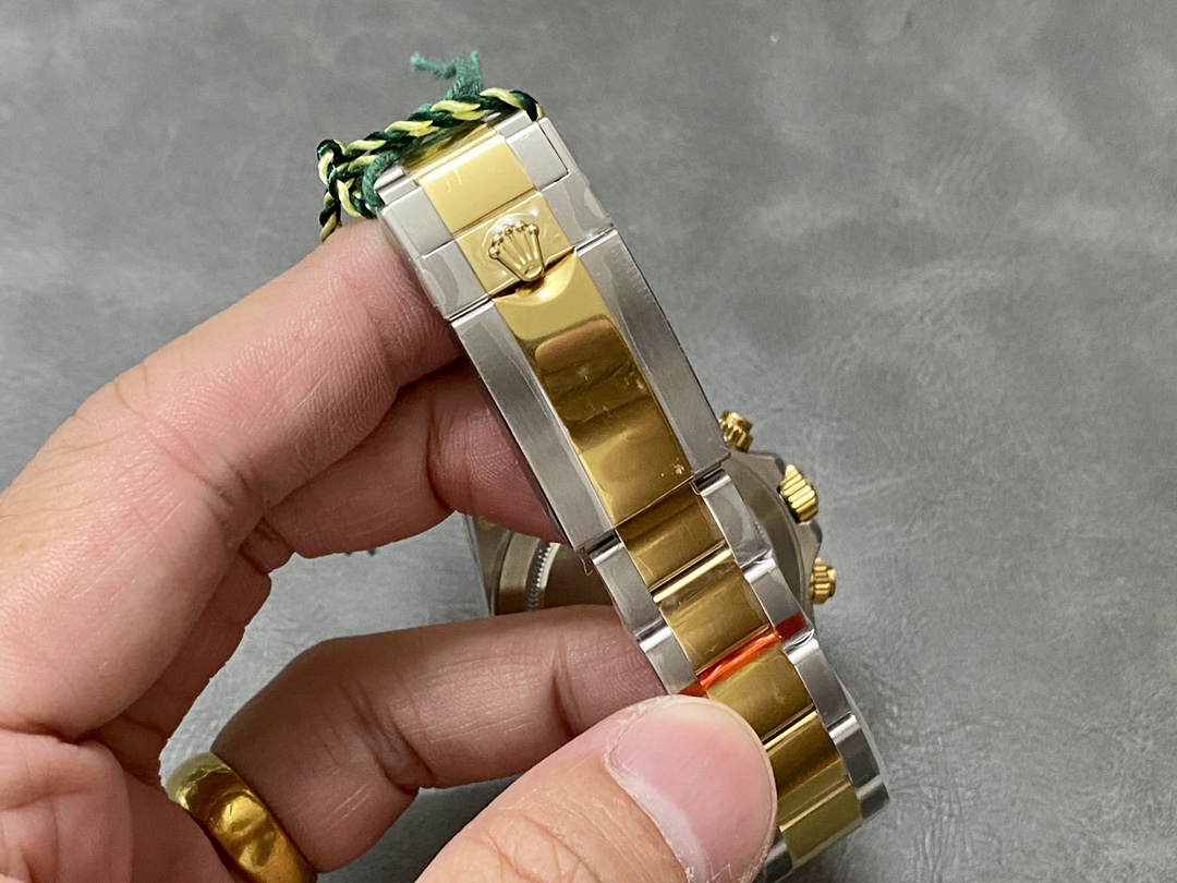 Rolex Cosmograph Daytona 116503 Yellow Gold Champagne Diamond Dial 40MM Mens Replica Watch