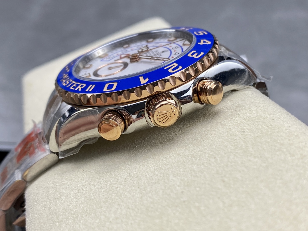 Rolex Yacht-Master II 116681 White dial 44mm Mens replica Watch