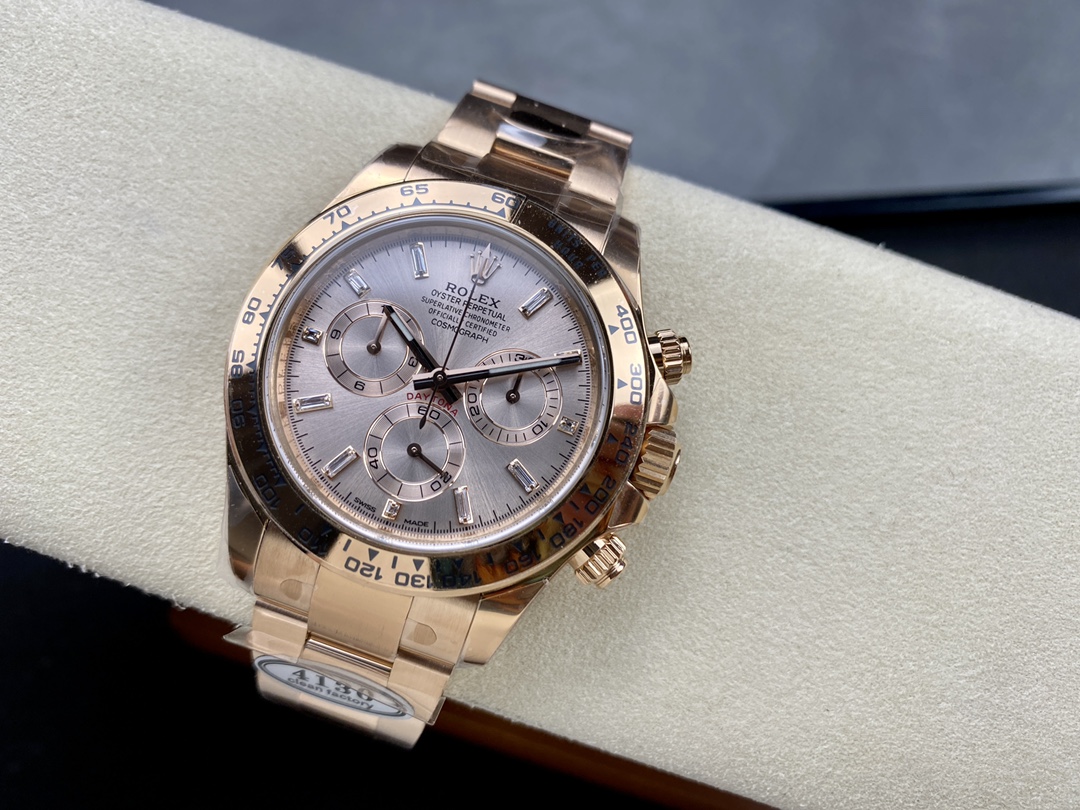 Rolex Daytona m116505 Everose Gold Sundust Pink Dial 40MM Mens Replica Watch