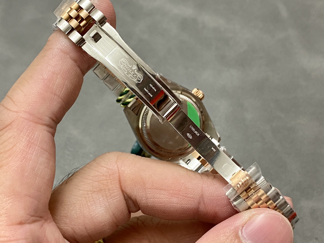 Rolex Datejust 28 Oystersteel and Everose Gold m279381rbr 0027 Women's Watch