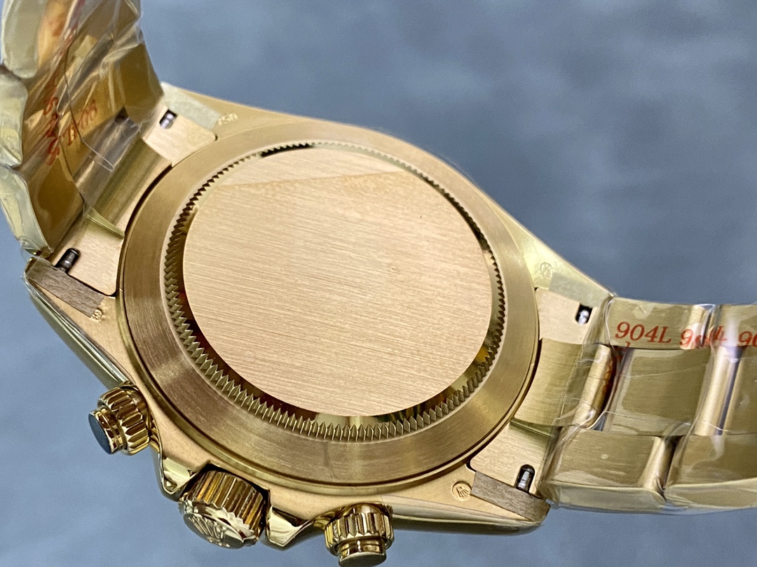 Rolex Daytona 116528 Yellow Gold Blue Racing Dial 40mm Mens Replica Watch