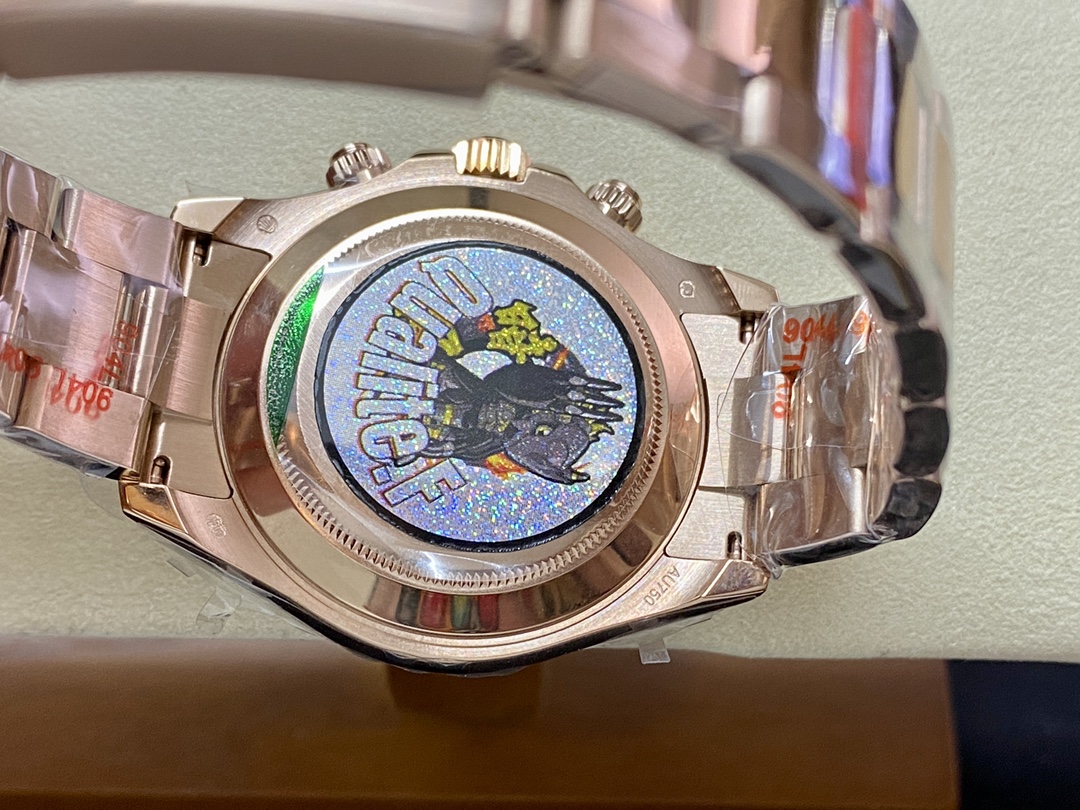 Rolex Daytona m116505 Everose Gold Meteorite Grey Dial 40MM Mens Replica Watch