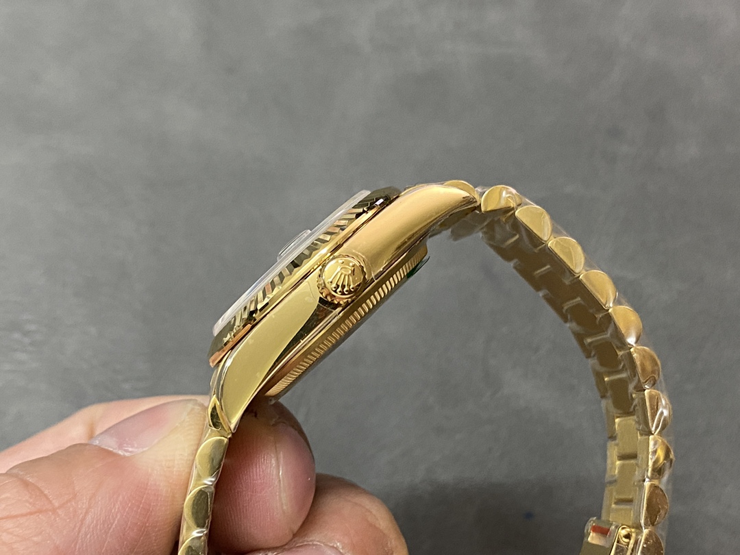 Rolex Datejust 31mm Yellow Gold M278278 0032 Dark Grey Roman VI President