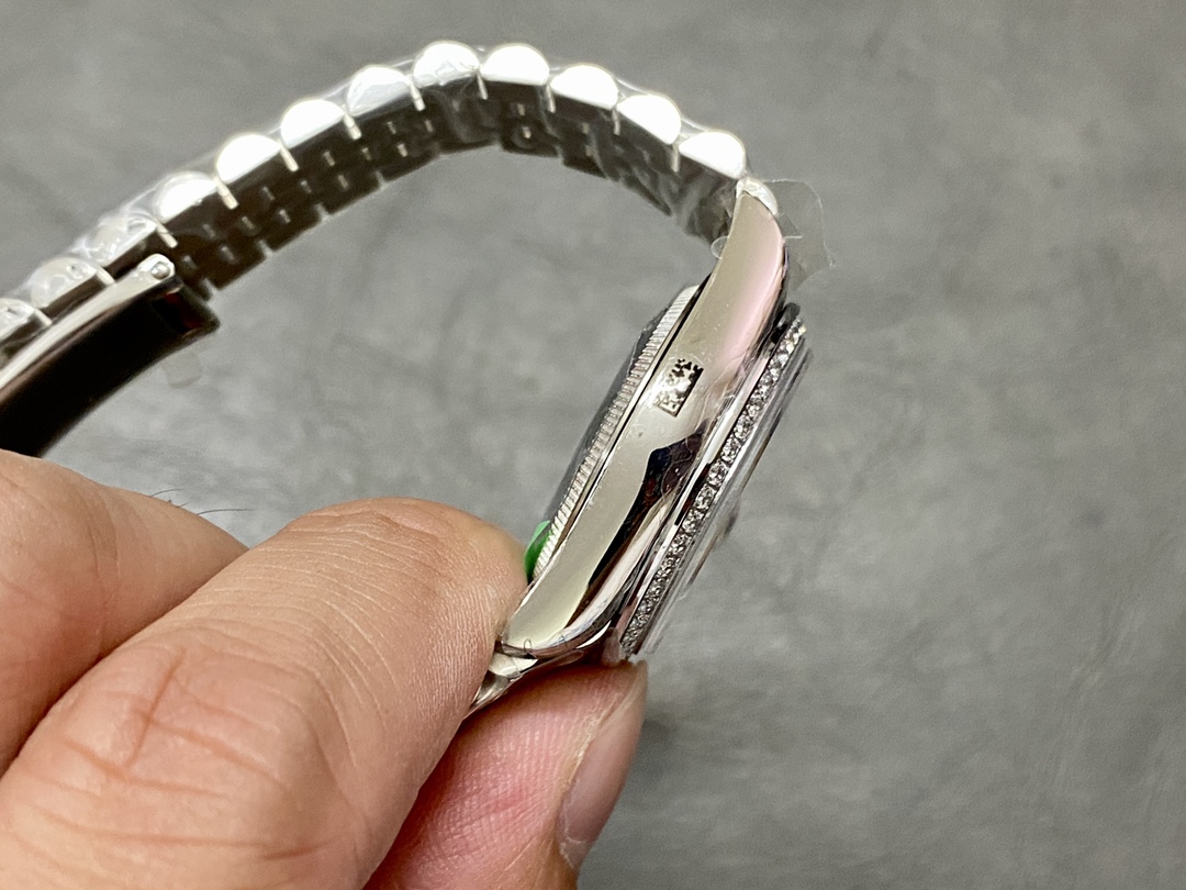 Rolex Datejust 31mm Stainless Steel 278384RBR 0030 Aubergine VI Jubilee Women's Watch